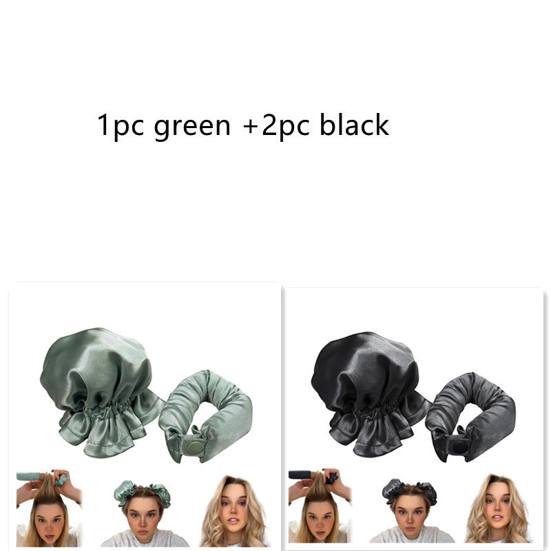 New Heatless Curl Stick With Cloth Cover Cute Ball Head Hair Curler Headband Hair Rollers Wave Form Curling Rod Hair Style Tools Gadgets New Heatless Curl Stick With Cloth Cover Cute Ball Head Hair Curler Headband Hair Rollers Wave Form Curling Rod Hair Style Tools Gadgets